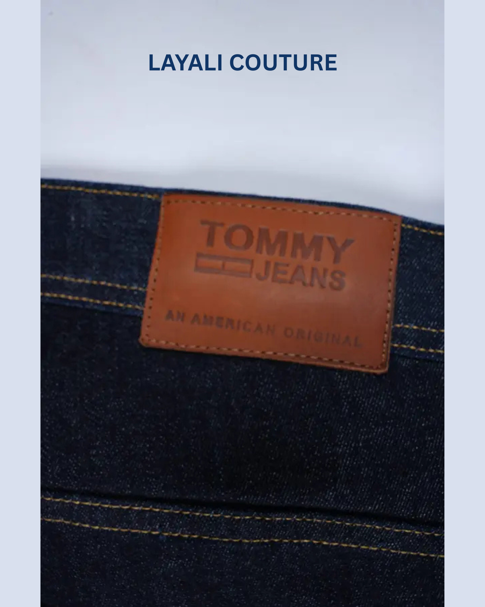 Jean Tommy Brut – Coupe Normale (100 % Coton)