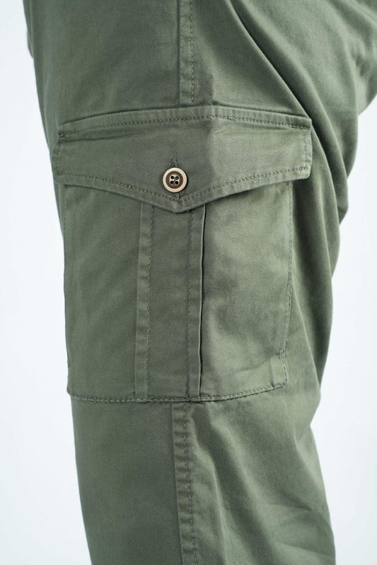 Pack de 3 Pantacourt Massimo Dutti En Toile Léger ( Vert Royale + Beige + Noir )