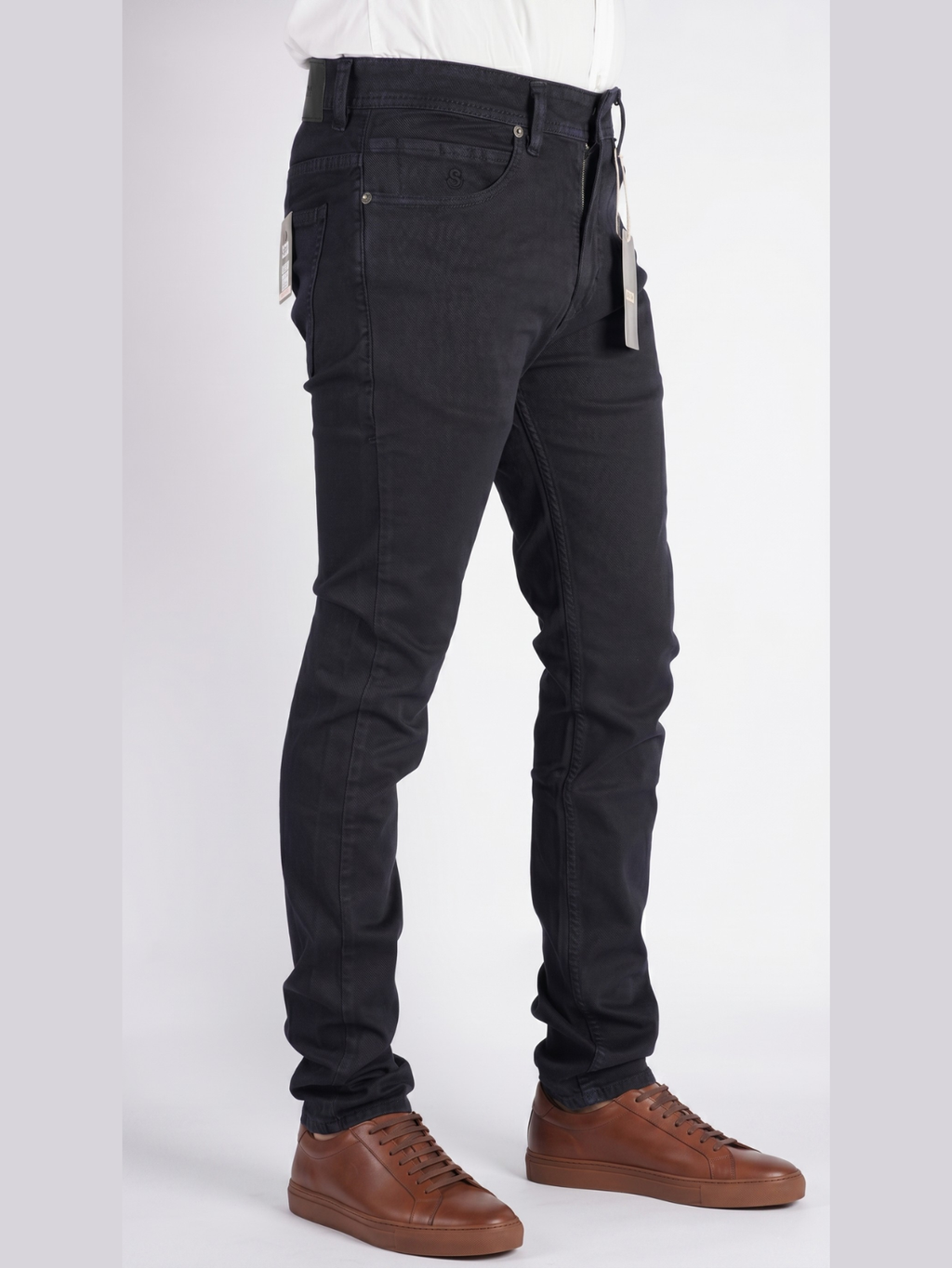 Pantalon Toile Homme 100% Coton Léger – Coupe Droite –  Nouvelle Saison
