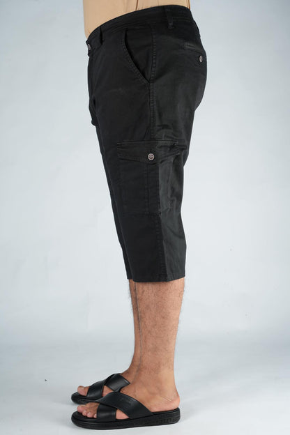Pack de 3 Pantacourt Massimo Dutti En Toile Léger  ( Vert Royale + Beige + Noir )