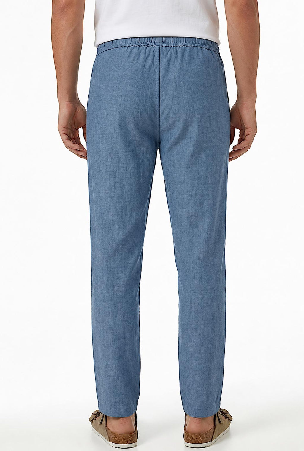 Pantalon Homme en Pur Lin – Léger & Respirant– Style Old Money Été