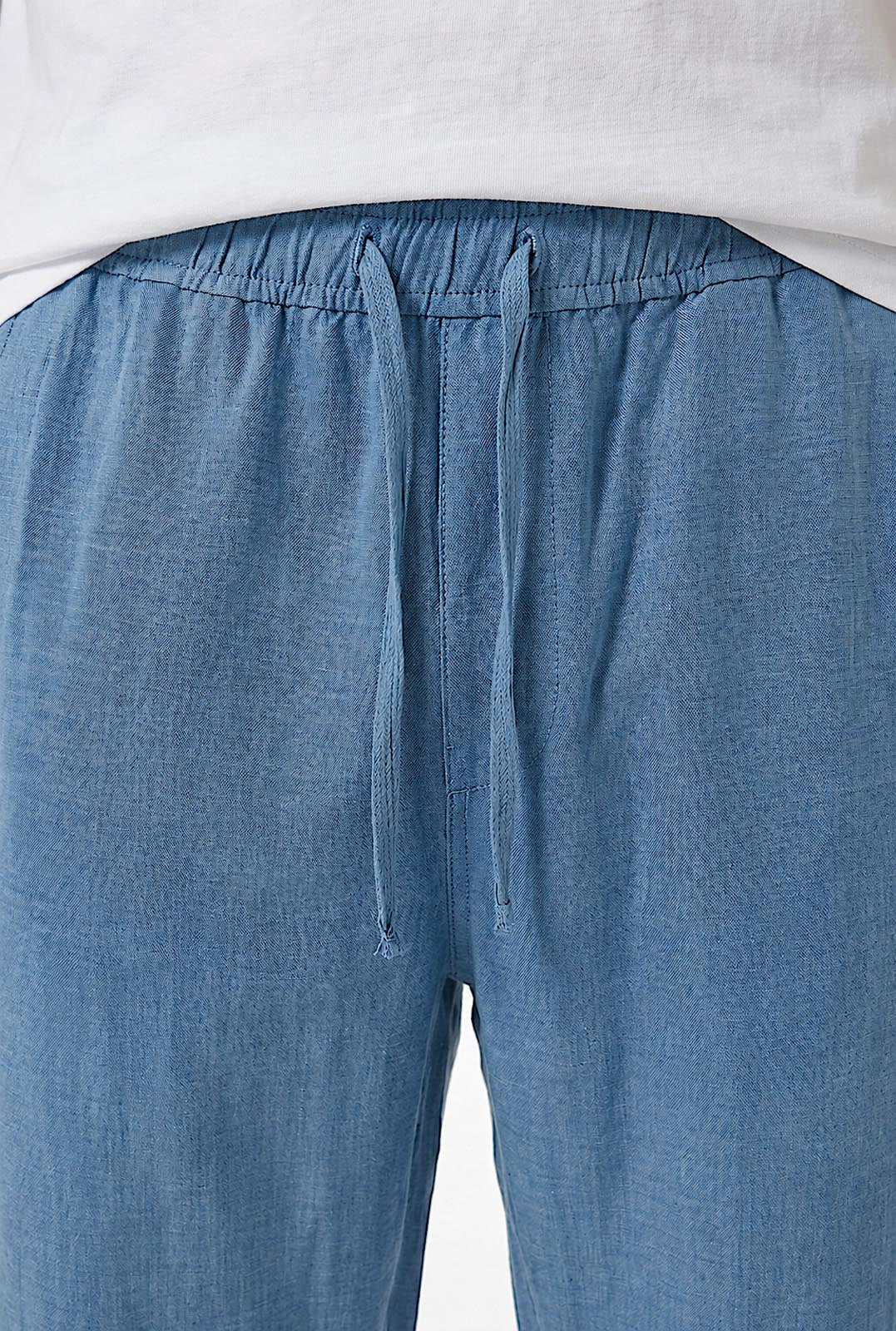 Pantalon Homme en Pur Lin – Léger & Respirant– Style Old Money Été