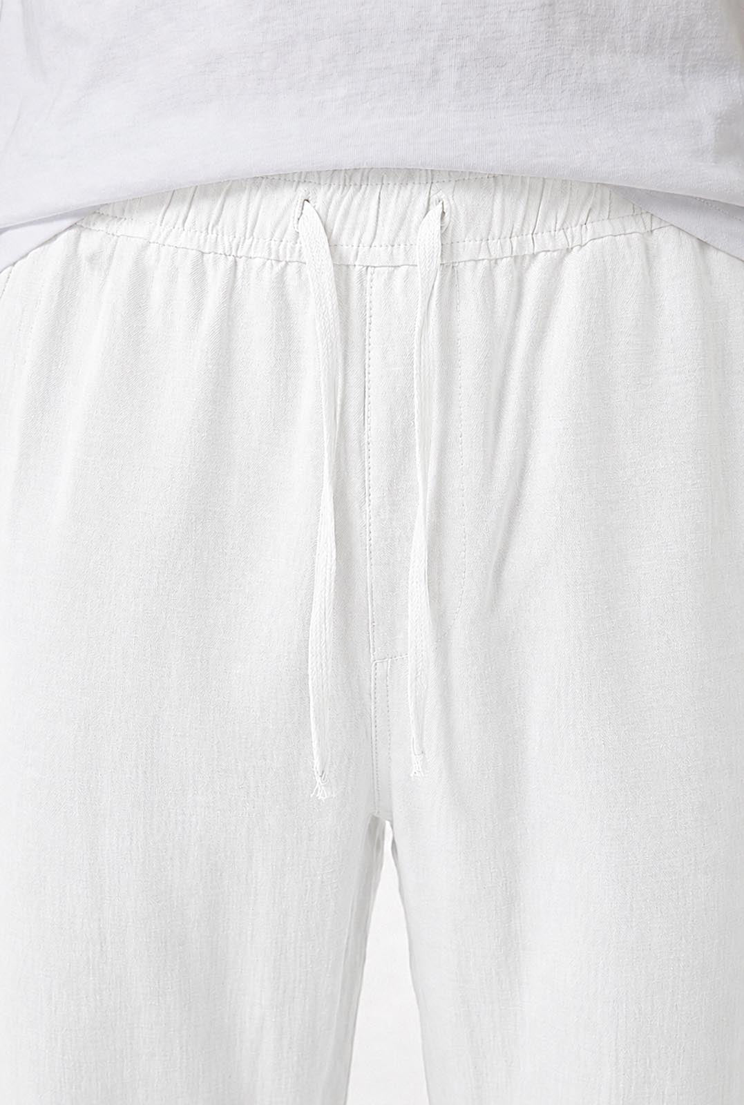 Pantalon Homme en Pur Lin – Léger & Respirant– Style Old Money Été