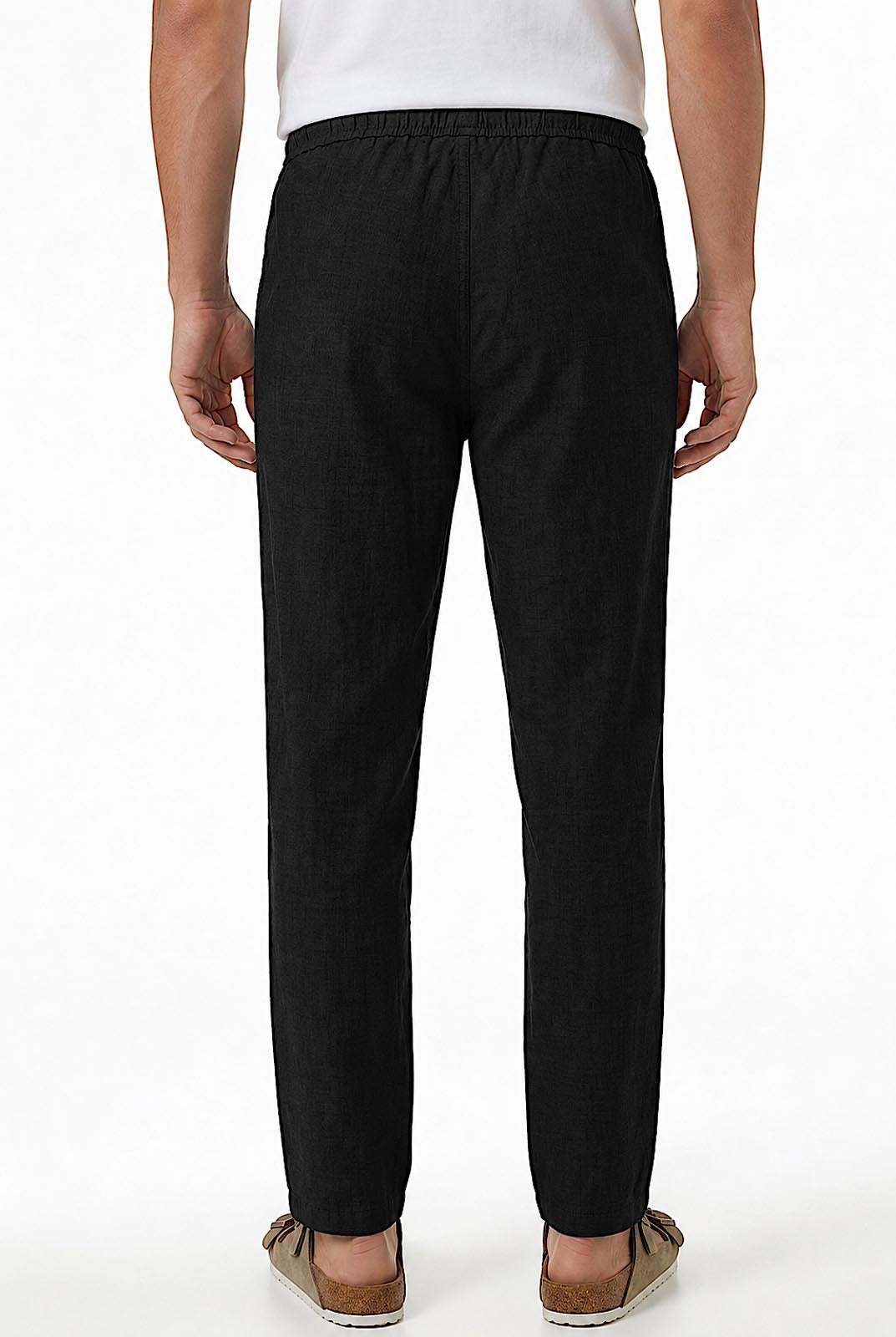 Pantalon Homme en Pur Lin – Léger & Respirant– Style Old Money Été