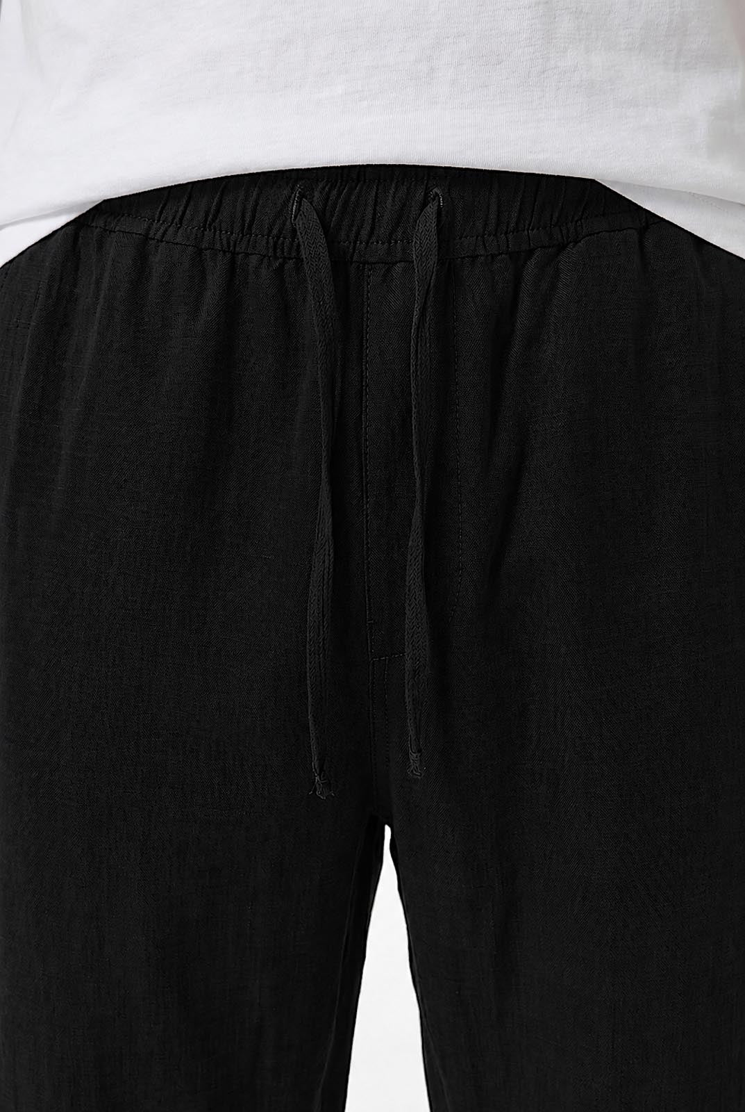 Pantalon Homme en Pur Lin – Léger & Respirant– Style Old Money Été