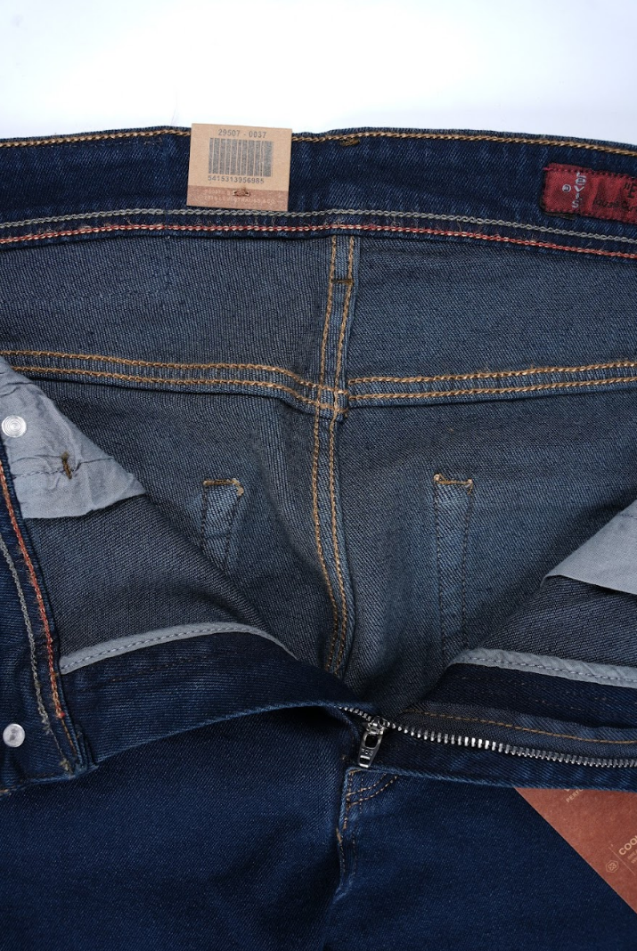 Jean Levi Bleu Pétrole – Coupe Normale 100 % Coton