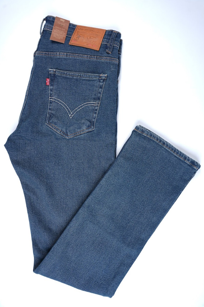 Jean Levi’s – Coupe Normale Bleu Vert (100 % Coton)