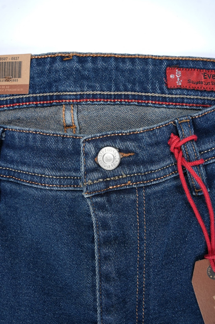 Jean Levi’s – Coupe Normale Bleu Vert (100 % Coton)