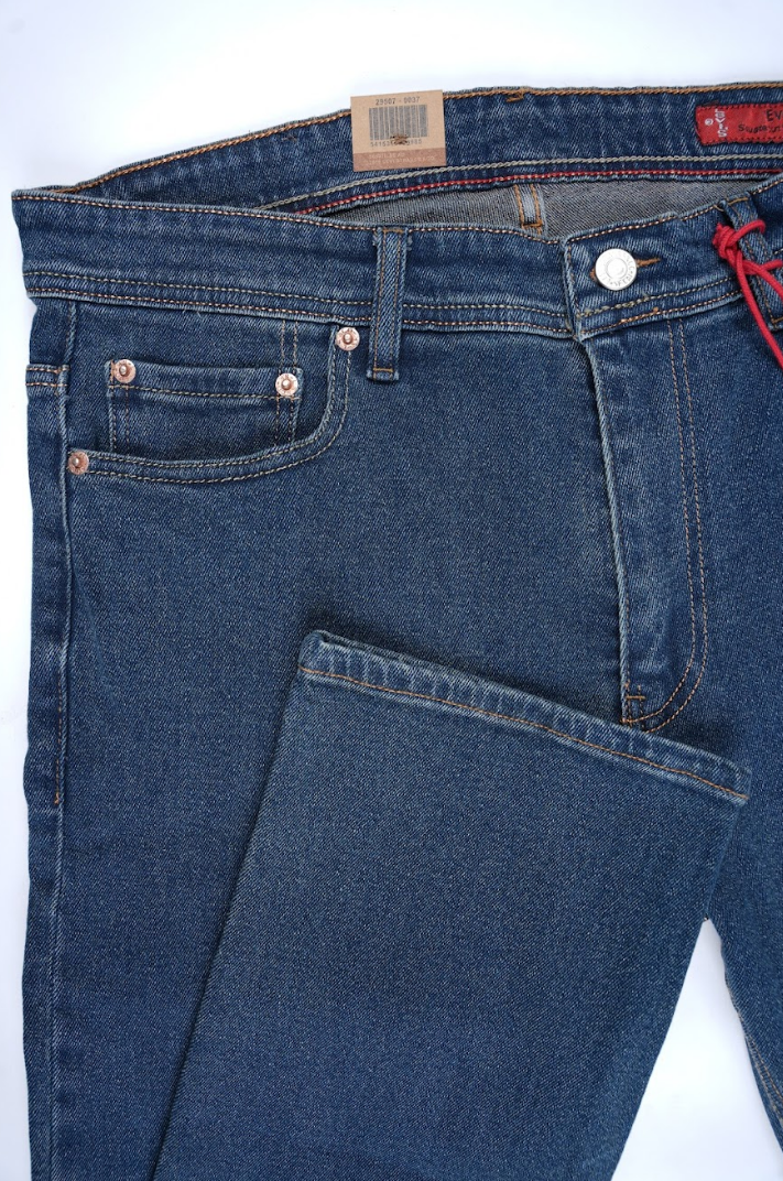 Jean Levi’s – Coupe Normale Bleu Vert (100 % Coton)