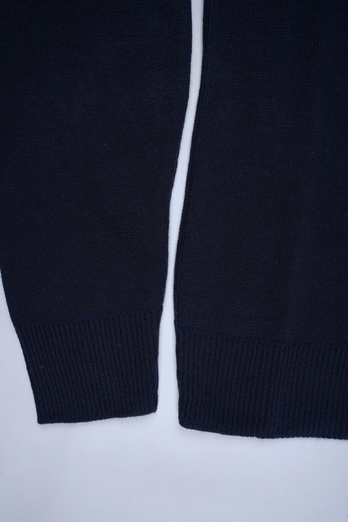 Pull Tommy Hilfiger Bleu Foncé - col zippé