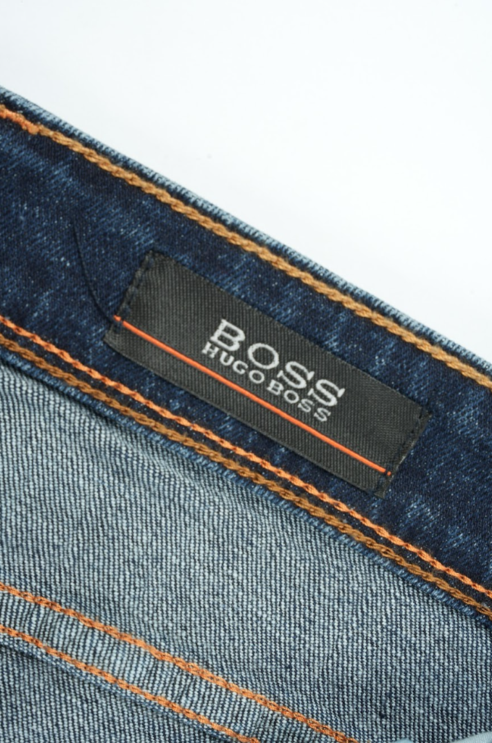 Jean BOSS Homme 100% Coton – Coupe Droite Classique & Premium