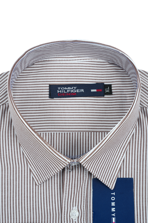 Pack Premium – 3 Chemises Tommy Rayées 100% Coton Oxford