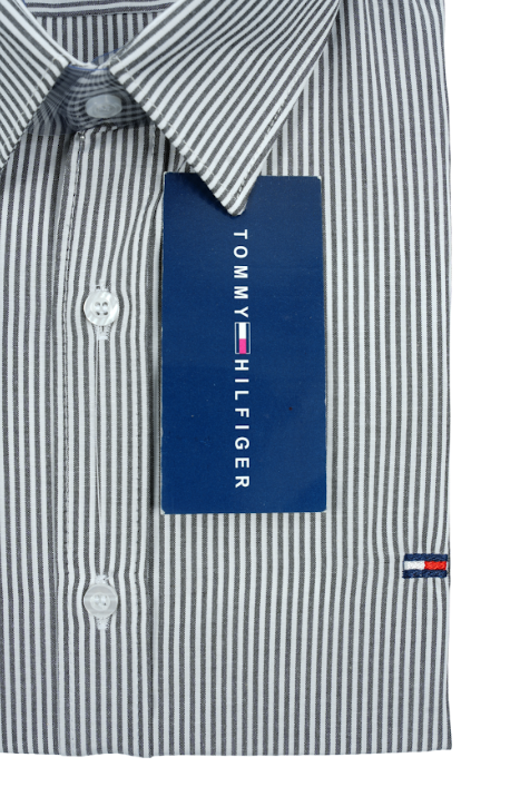 Pack Premium – 3 Chemises Tommy Rayées 100% Coton Oxford