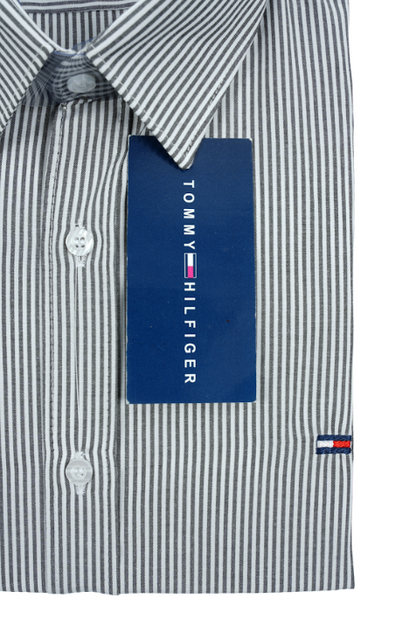 Pack Premium – 3 Chemises Tommy Rayées 100% Coton Oxford