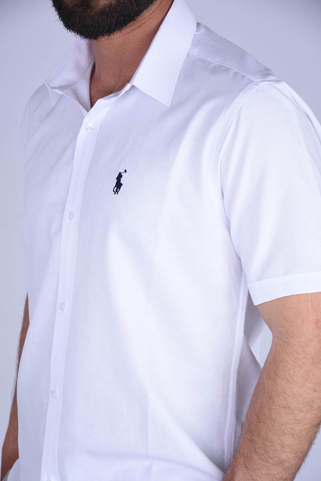 Pack 3 Chemise Homme – 100% Coton Léger – Manche Courte