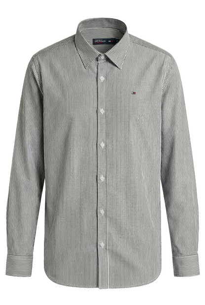 Pack Premium – 3 Chemises Tommy Rayées 100% Coton Oxford