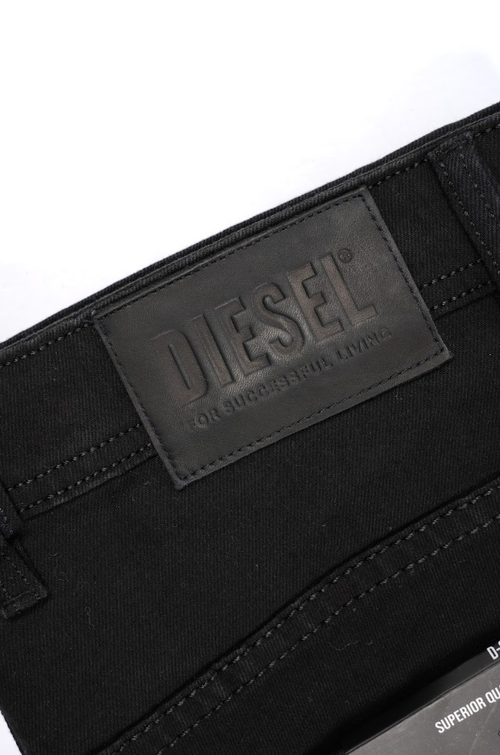 Jean Diesel Noir Profond Homme – 100% Coton