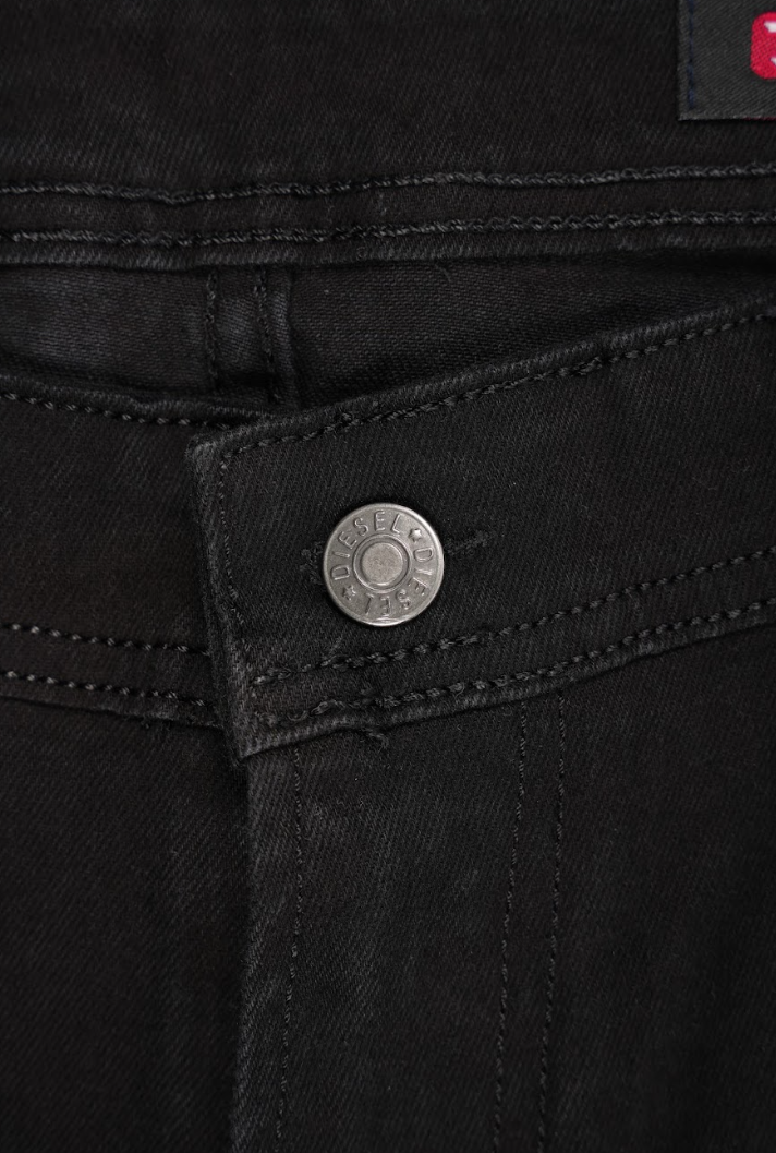 Jean Diesel Noir Profond Homme – 100% Coton