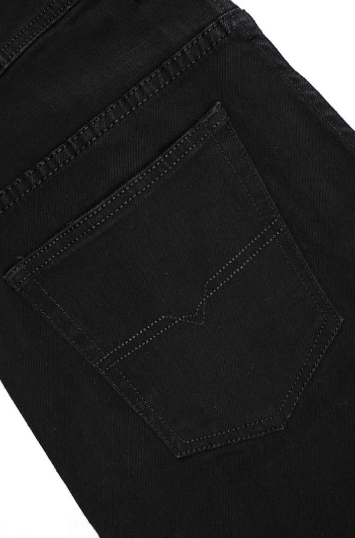 Jean Diesel Noir Profond Homme – 100% Coton