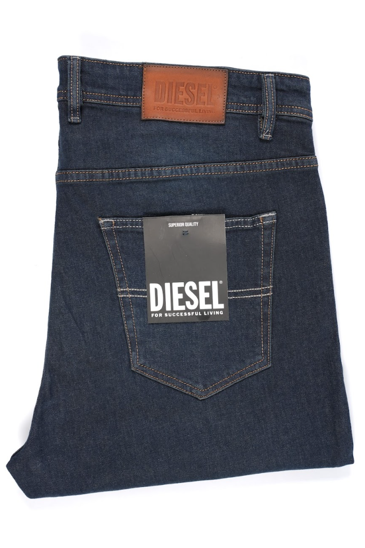 Jean Diesel Bleu Pétrole Homme – 100% Coton