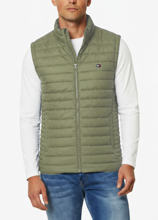 Tommy Gilet Sans Manches Homme – Doudoune Premium Chaude & Légère
