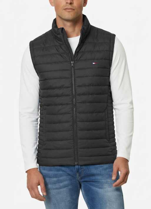 Tommy Gilet Sans Manches Homme – Doudoune Premium Chaude & Légère