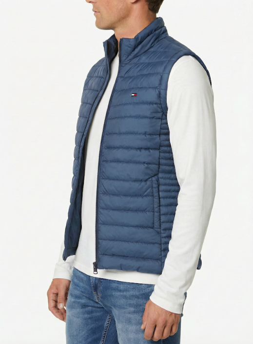 Tommy Gilet Sans Manches Homme – Doudoune Premium Chaude & Légère