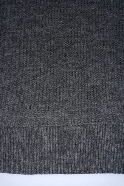 Pull Tommy Hilfiger Demi-Zip – Gris Foncé