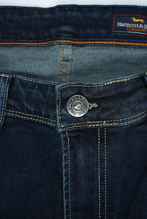 Jean Harmont & Blaine Homme – Regular Fit 100% Coton – Bleu Foncé