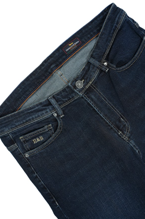 Jean Harmont & Blaine Homme – Regular Fit 100% Coton – Bleu Foncé