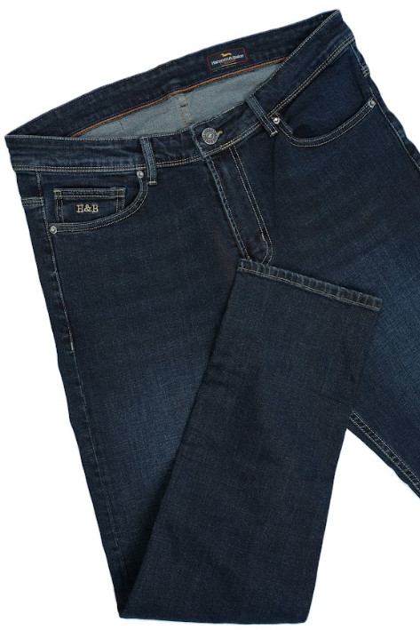 Jean Harmont & Blaine Homme – Regular Fit 100% Coton – Bleu Foncé