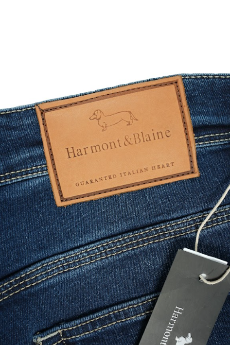 Jean Harmont & Blaine Homme – Regular Fit 100% Coton – Bleu Délavé