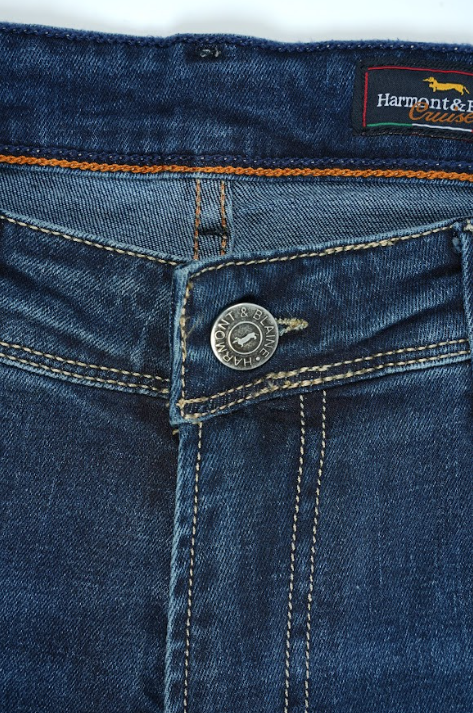 Jean Harmont & Blaine Homme – Regular Fit 100% Coton – Bleu Délavé