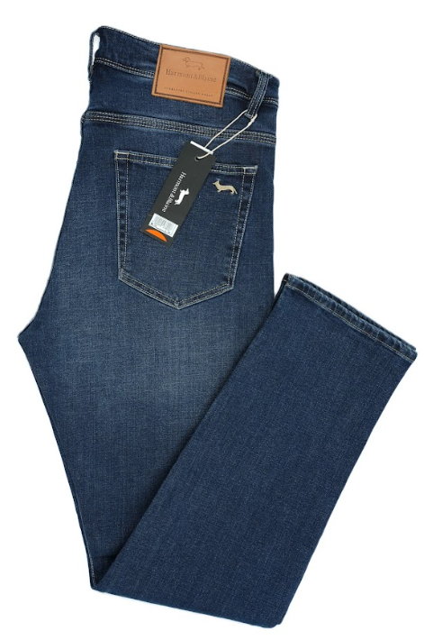 Jean Harmont & Blaine Homme – Regular Fit 100% Coton – Bleu Délavé