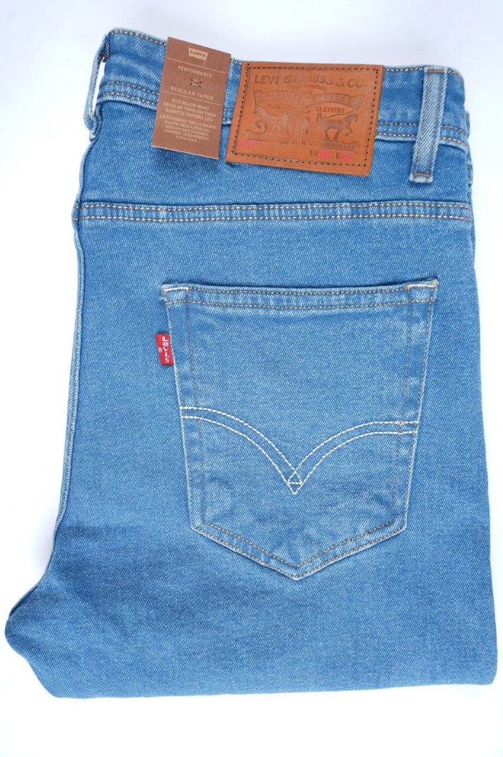 Jean Levi’s – Coupe Normale Bleu Sky (100 % Coton)