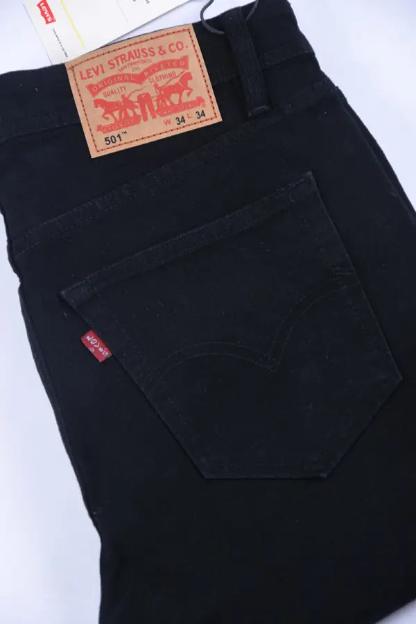 Jean Levi’s – Coupe Normale Noir (100 % Coton)