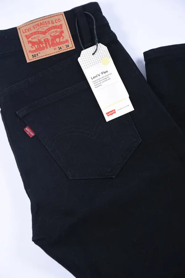 Jean Levi’s – Coupe Normale Noir (100 % Coton)