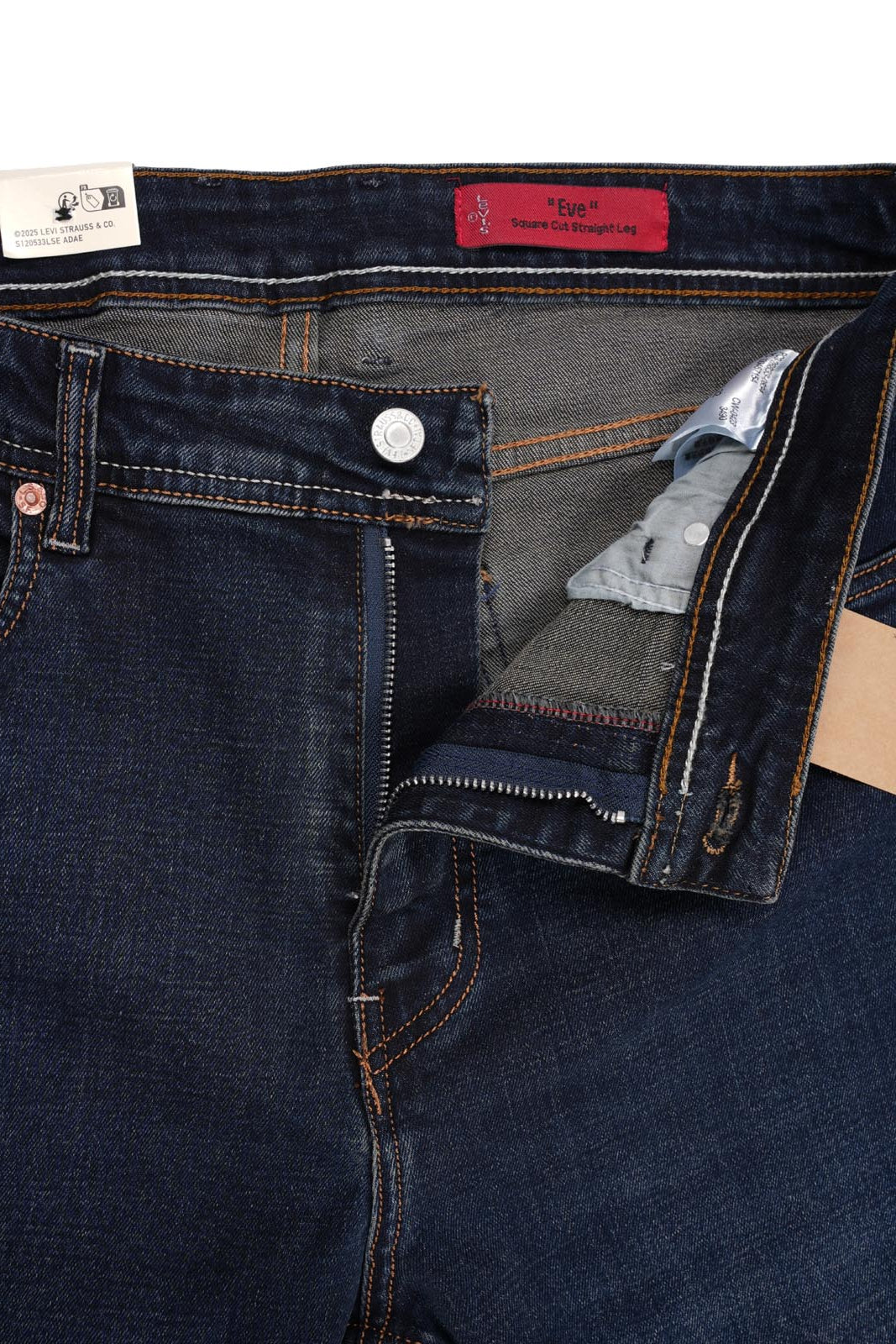 Jean Levi’s Homme – 100% Coton – Coupe Normale – Bleu Marron