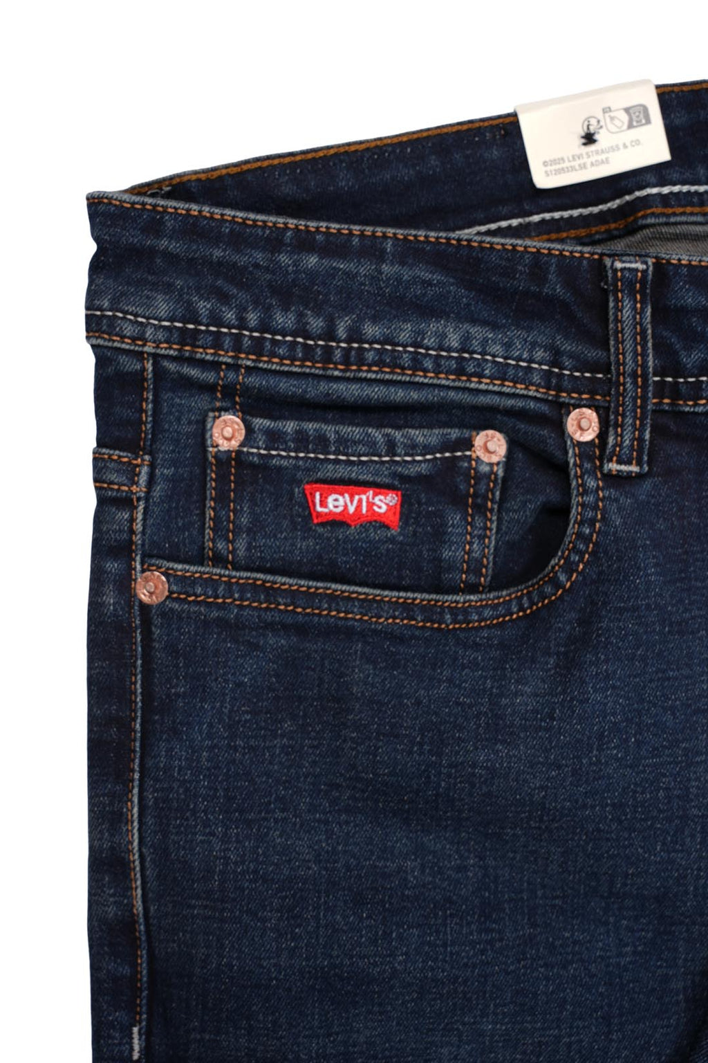 Jean Levi’s Homme – 100% Coton – Coupe Normale – Bleu Marron