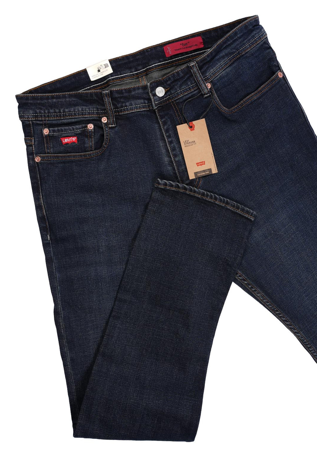 Jean Levi’s Homme – 100% Coton – Coupe Normale – Bleu Marron