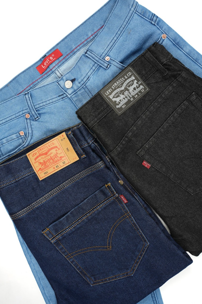 Pack Levi’s – 3 Jeans Homme (Édition Limitée)