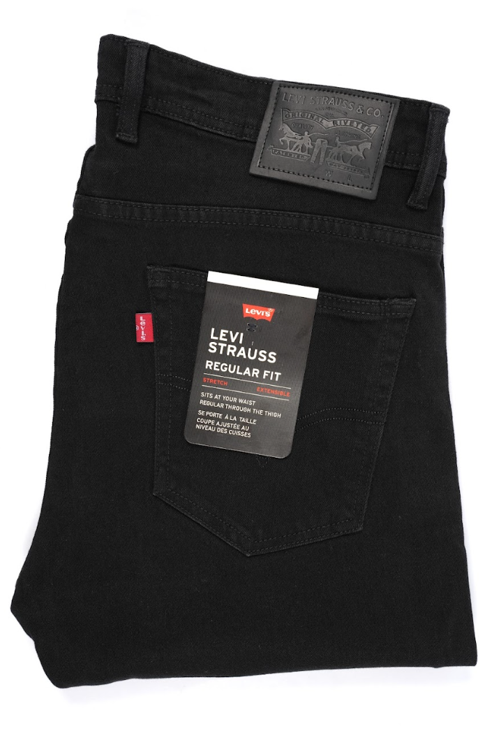 Jean Levi’s Noir Homme – Regular Fit