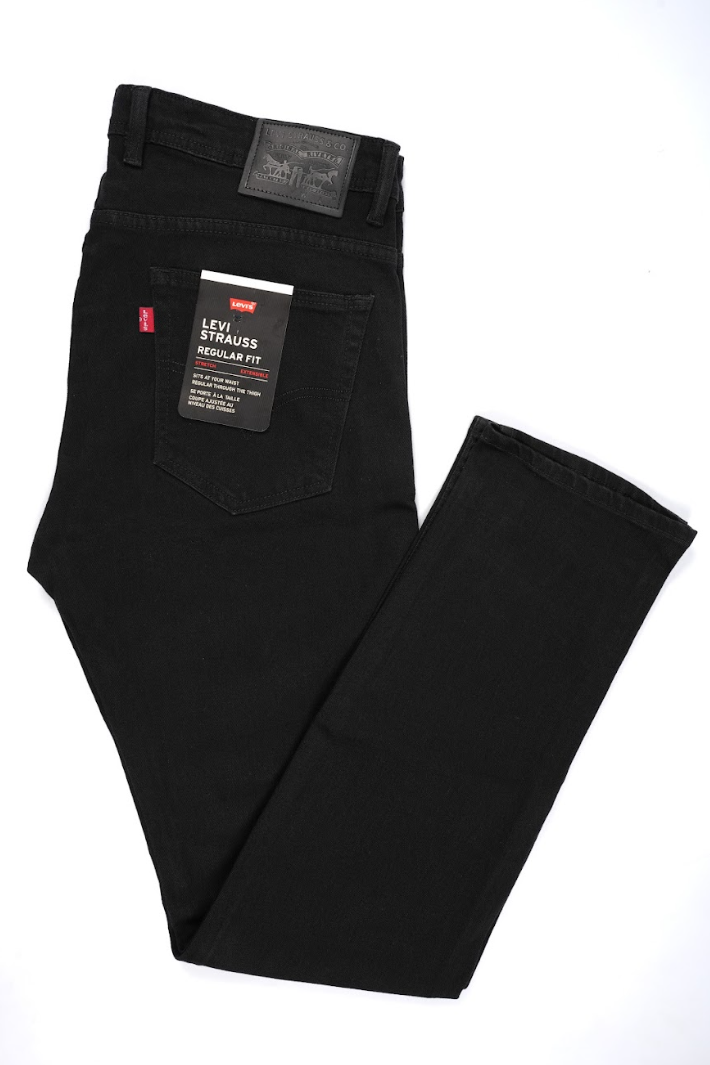 Jean Levi’s Noir Homme – Regular Fit