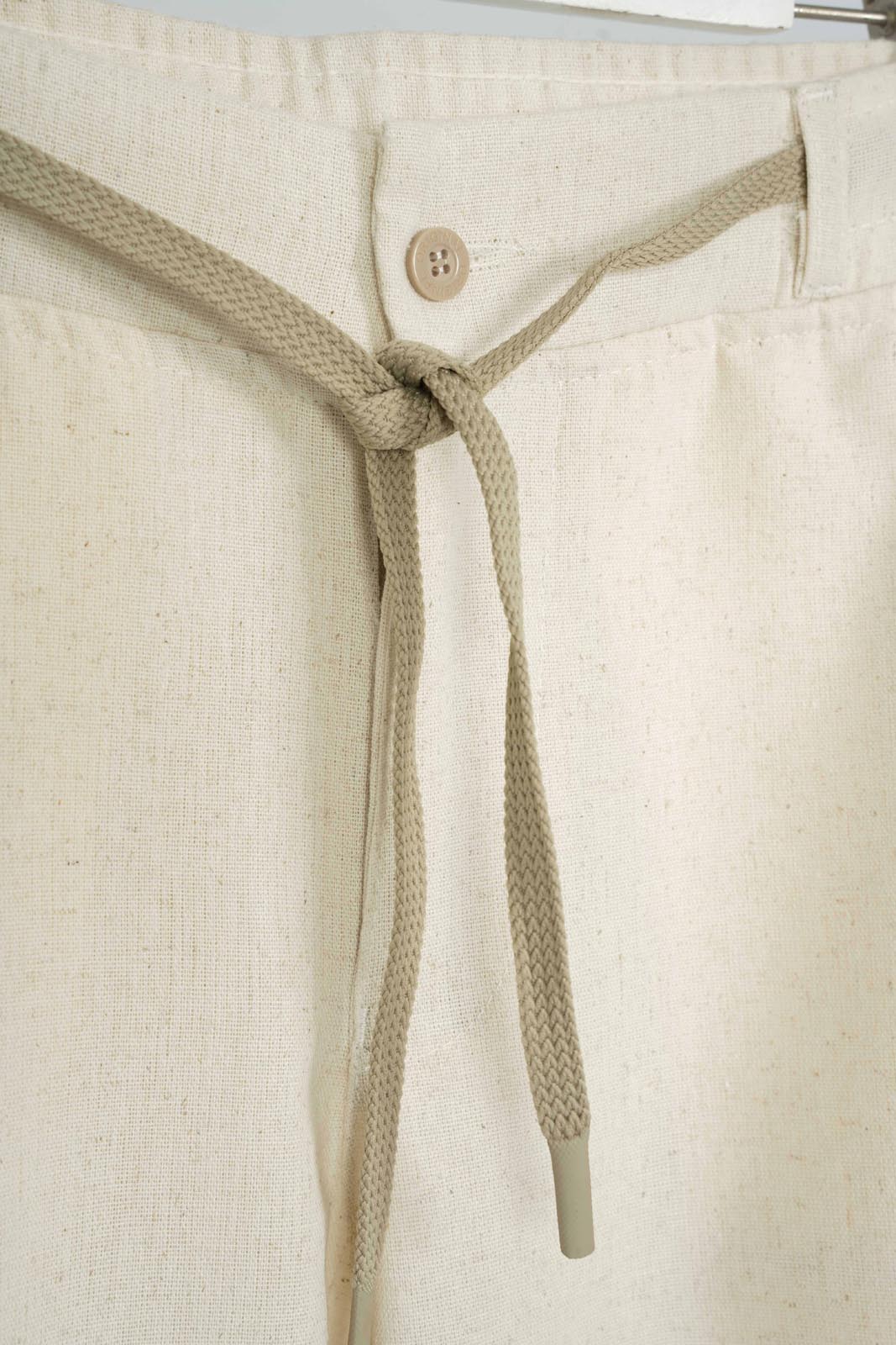 Pantalon Massimo Dutti Homme – 100% Lin – Beige – Old Money Été Premium