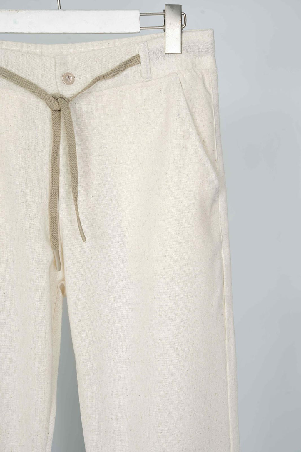 Pantalon Massimo Dutti Homme – 100% Lin – Beige – Old Money Été Premium