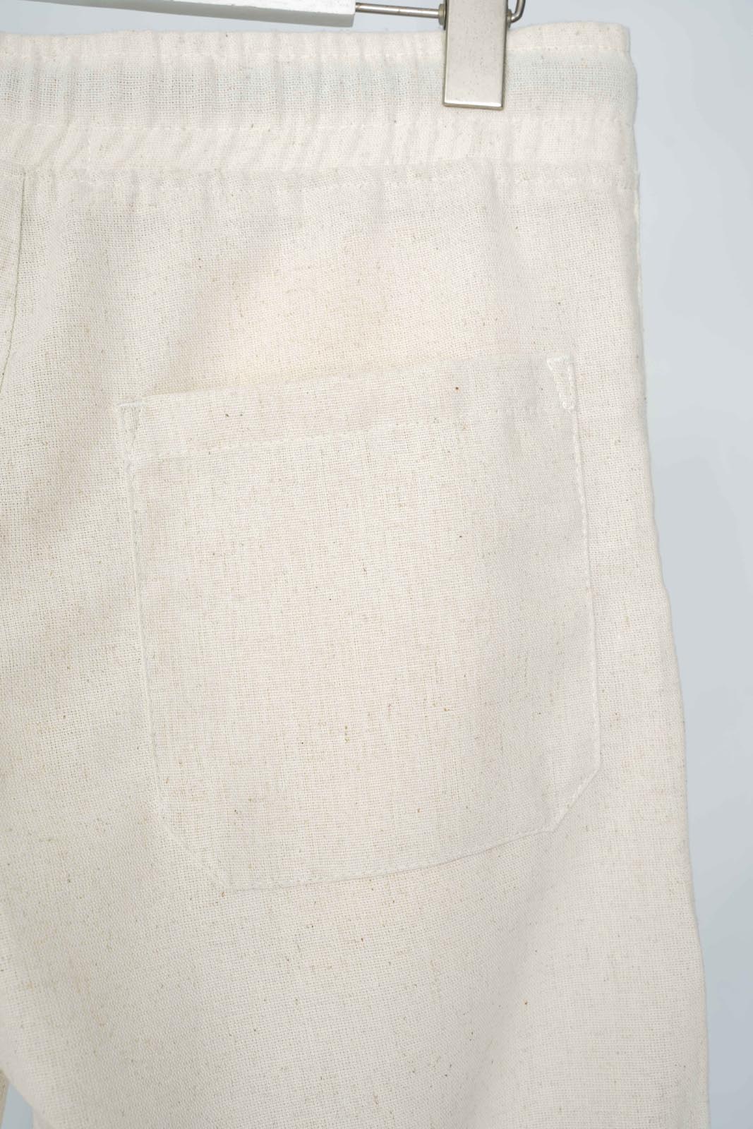 Pantalon Massimo Dutti Homme – 100% Lin – Beige – Old Money Été Premium