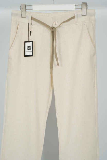 Pantalon Massimo Dutti Homme – 100% Lin – Beige – Old Money Été Premium