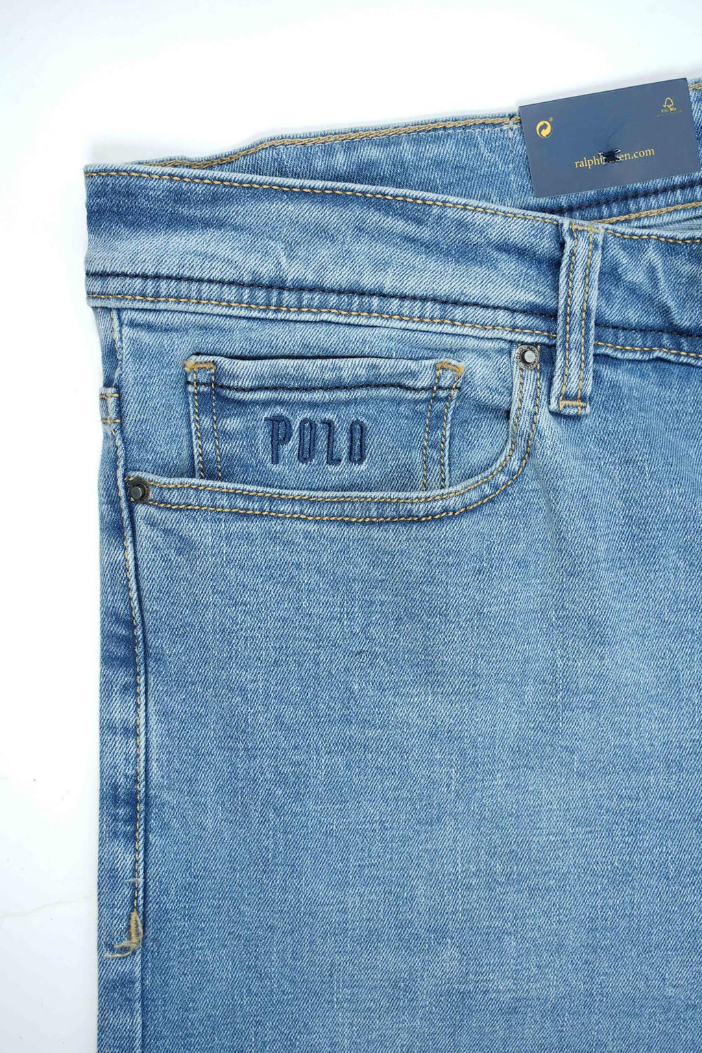 Jean Polo Homme – 100% Coton – Coupe Droite – Bleu Sable, Bleu Vert & Bleu Clair