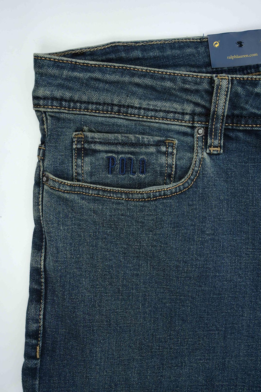 Jean Polo Homme – 100% Coton – Coupe Droite – Bleu Sable, Bleu Vert & Bleu Clair