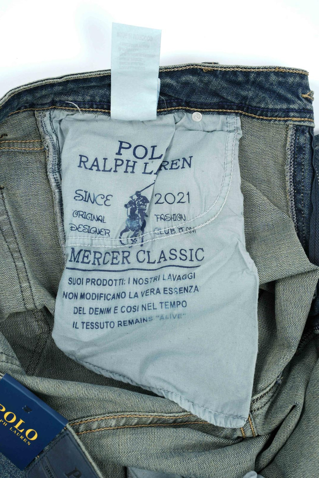 Jean Polo Homme – 100% Coton – Coupe Droite – Bleu Sable, Bleu Vert & Bleu Clair